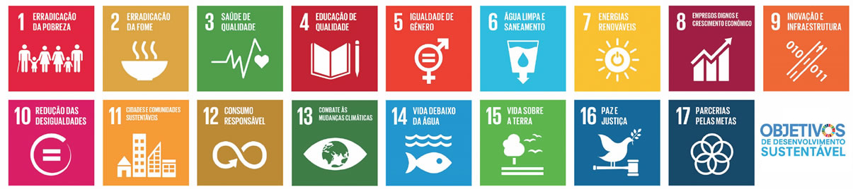 Os 17 Objetivos de Desenvolvimento Sustentável da ONU